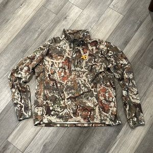 First Lite Furnace Quarter Zip Specter Camo LARGE